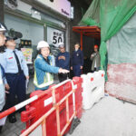 特首提四點要求部署好排查整治工作 當局巡查施工地盤及棚架均符安全要求