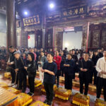 澳門媽祖文化村上頭炷香祈福