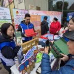 三航物資藍馬甲志願護航 福貢優品走進上海千家萬戶