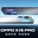 OPPO推出兩款K15 Pro系列手遊手機 首創主動散熱風扇與8000mAh超大電力