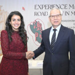 岑浩輝與聯合國世旅組織秘書長諾瓦伊斯會面