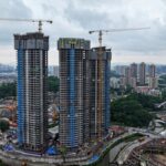 廣州黃埔珠江村舊改項目首開融資區全面封頂