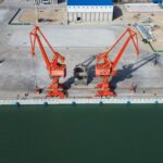 潮州首個大型散糧公共通用碼頭驗收開放