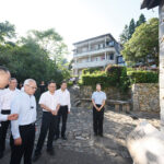 岑浩輝與福建省領導會面 並在福州市進行考察調研