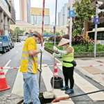 友誼大馬路油脂淤塞致街渠反湧　政府籲業界妥善履行隔油設施保養責任